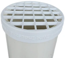 8" Vent Screen, 8-5/8" ID, 3/4" Mesh, All Plastic fits on OD of 8" PVC Pipe