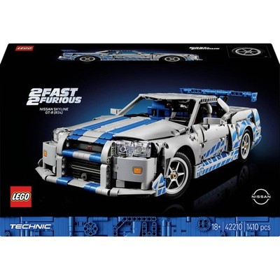 42210 LEGO  TECHNIC 2 Fast 2 Furious Nissan Skyline GT-R (R34) Flitzer