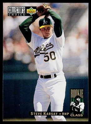 1994 Collector's Choice #13 Steve Karsay