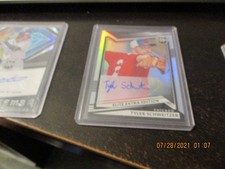 tyler schweitzer rookie auto 2022 elite extra edition