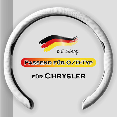 Für Chrysler Nappaleder Auto Lenkradbezug Mode Anti-Rutsch-Leder Auto Innenraum