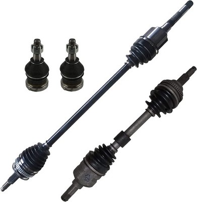 Front Ball Joints CV Axles for 2001-2007 Chrysler Town  Country