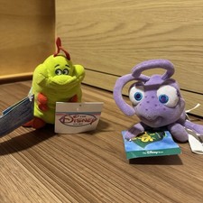 NWT Vintage Disney Bug  s Life Heimlich  Dot Bean Bag Plush