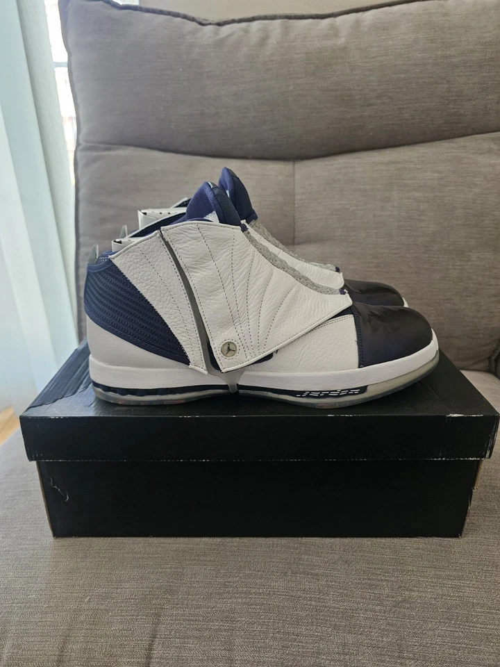 尺码 11 - Air Jordan 16 复古 2016 午夜海军蓝 — 第 4/4 张图片