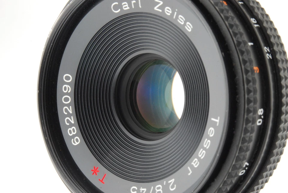 [Casi MINT]  Montura Contax Carl Zeiss Tessar T* 45mm f/2.8 MMJ C/Y Desde JAPÓN Foto 2 de 4