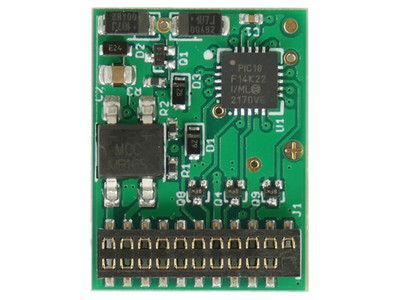 Train Control Systems TCS #1674 EU821 HO Scale 21 Pin 8 Function DCC Decoder