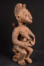 A Primitive African Igala Fetility Statue Nigeria Africa Afrika, Afrique 1800