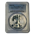 2013 W $1 American Eagle Silver Dollar PCGS Graded PR 70 Reverse Proof 13B