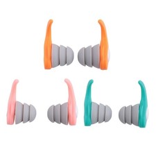 Ohrstecker für Schwimmen 3 Paare Erwachsene Kinder Schwimm Ohrstecker B