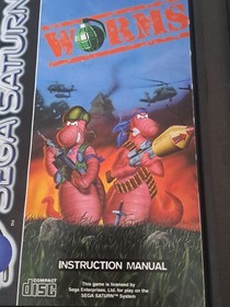 Sega Saturn Worms Complete Working