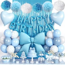 Birthday decorations balloons birthday balloons HAPPY BIRTHDAY garland ribbon