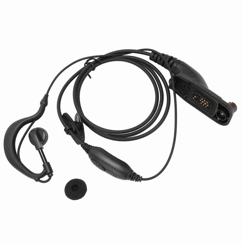`G-förmiges Headset Mit PTT-Mikrofon Klare Klangqualität 2-Wege-Radio-Kopf - Photo 19/22