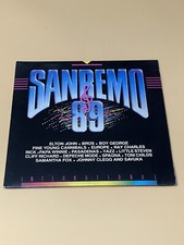 Disco Vinile 33 giri 2x LP SANREMO 89 1989 Polystar