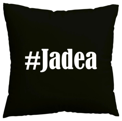 Kissenbezug #Jadea I love Jadea Schwarz 103912