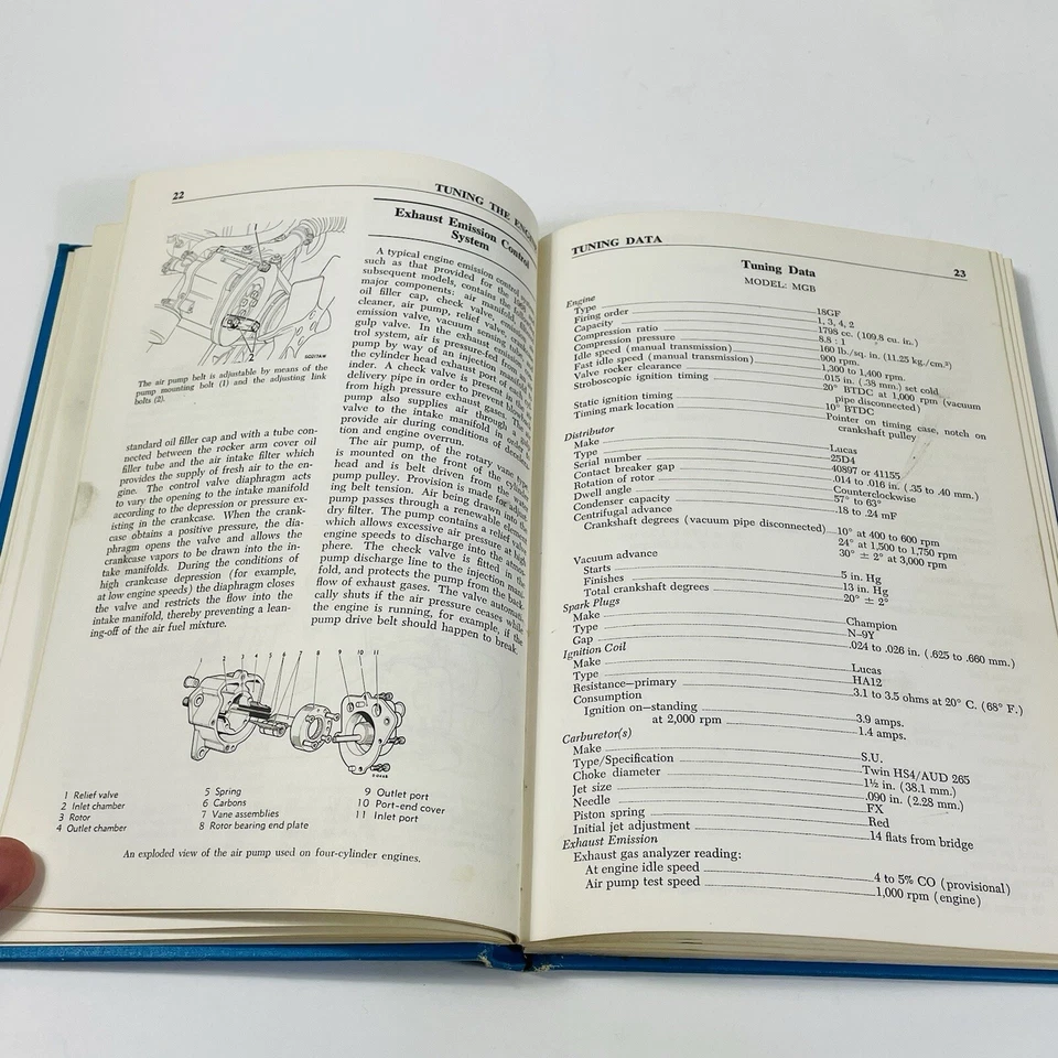 Guía de reparación y puesta a punto Chilton's 1969 para el MG Foto 4 de 4