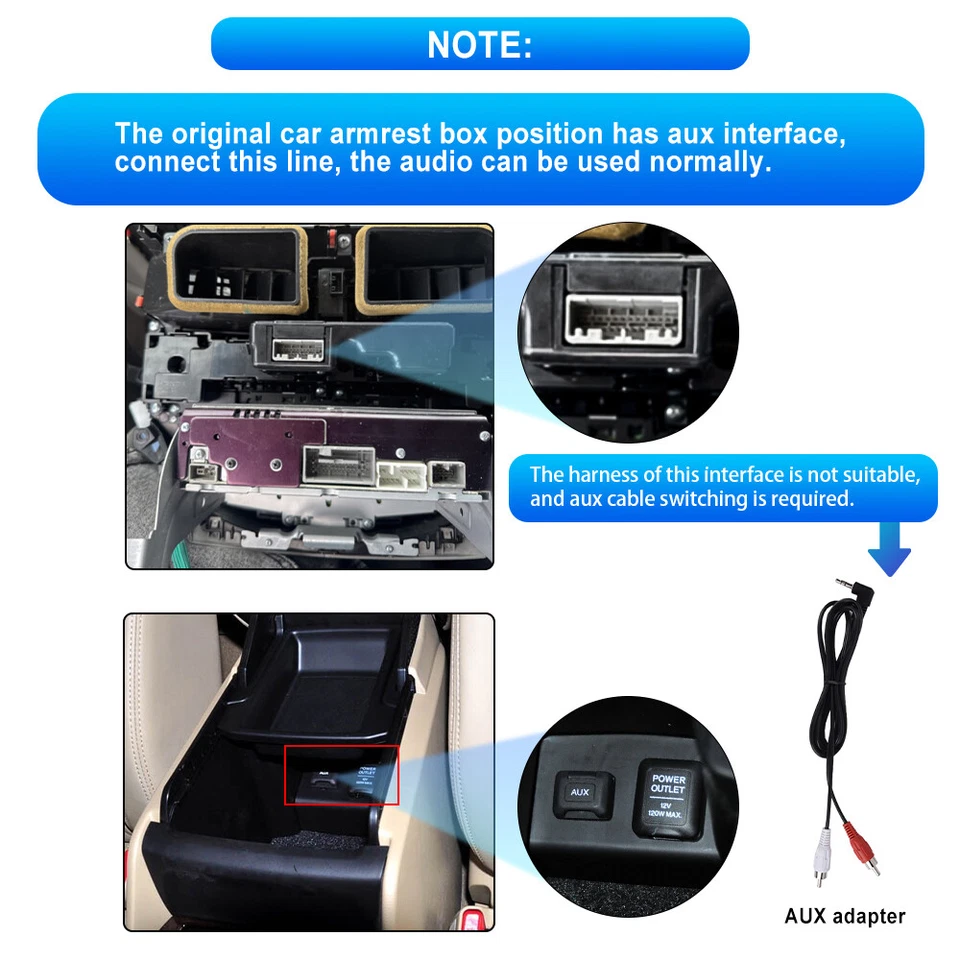 FOR HONDA ACCORD 2008-2013 ANDROID AUTO APPLE CARPLAY CAR STEREO RADIO GPS NAVI - Image 4 of 4