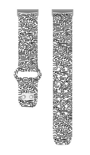 Correa de reloj Doodle HD compatible con FitBit Versa 3 y Sense - Imagen 13 de 25