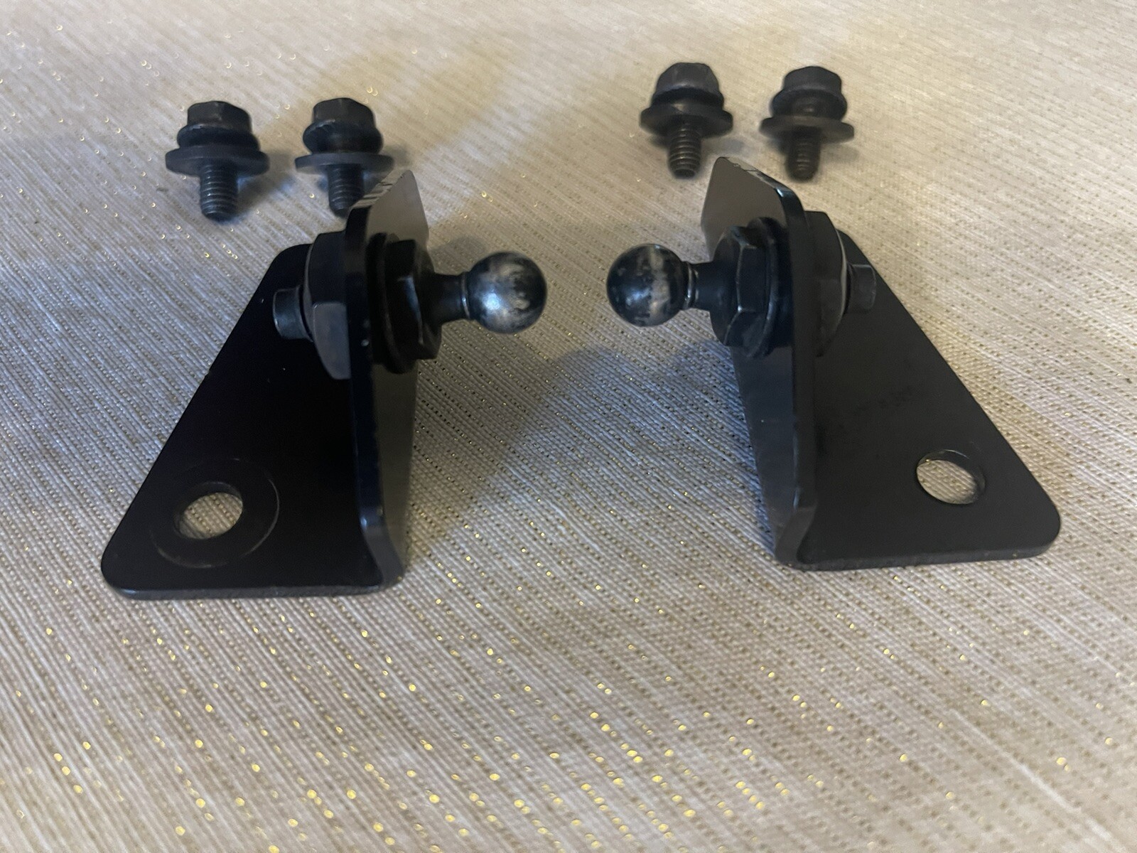 lamborghini murcielago Engine hood shock mount R&L OEM #410827601-410827602