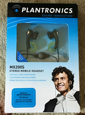 Plantronics MX200S E1 Stereo Headset for Sony Ericsson K700i P800 P900 T310 V800