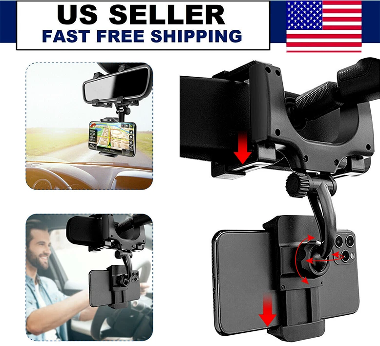 Base Para Poner Sujetar El Telefono En Carro Soporte Celular Movil GPS Coche - Изображение 2 из 4