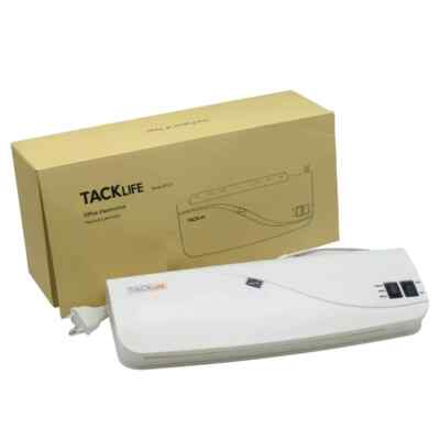 Tacklife MTL01 Laminator Hot & Cold Laminating ABS Button 10 Sheets