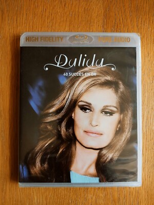 Dalida 40 Hits in Gold - Blu Ray Pure Audio High Fidelity / (NEU-SEALED)