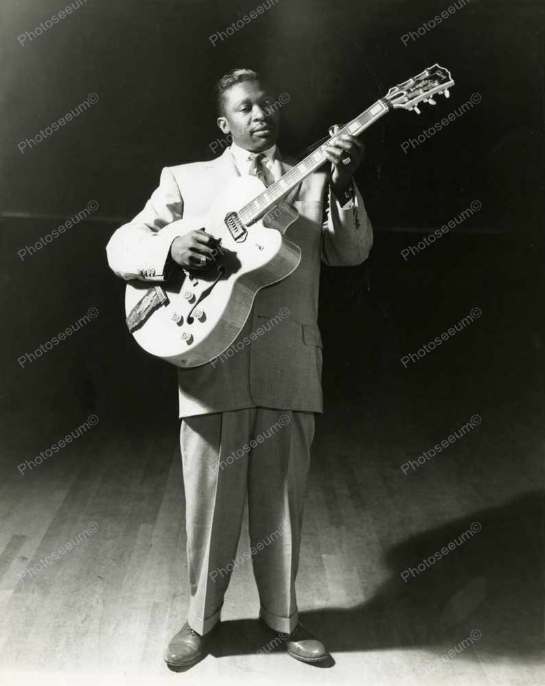 ビビキング ページ BB King Blues Guitar King Vintage 8