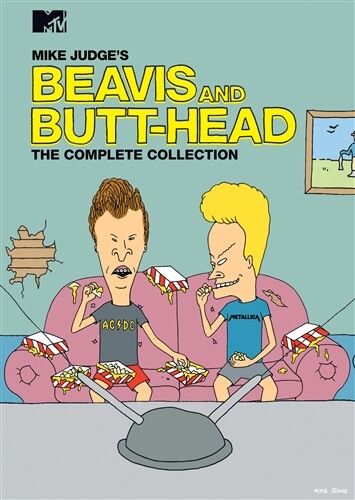 未使用　Beavis & Butthead DVDBOX（海外版） BEAVIS + BUTTHEAD THE COMPLETE COLLECTION DVD 135 Select Episodes