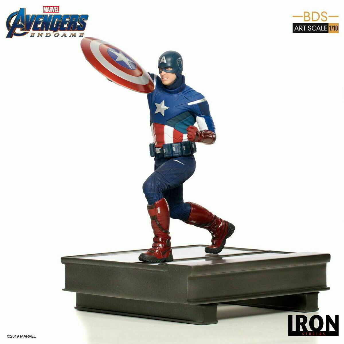 In StockIron Studios 1/10 Avengers: Endgame Captain America 2012