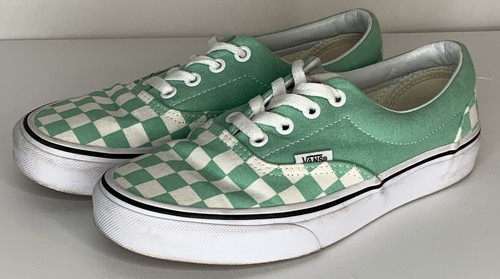 checkered vans tennis shoes
