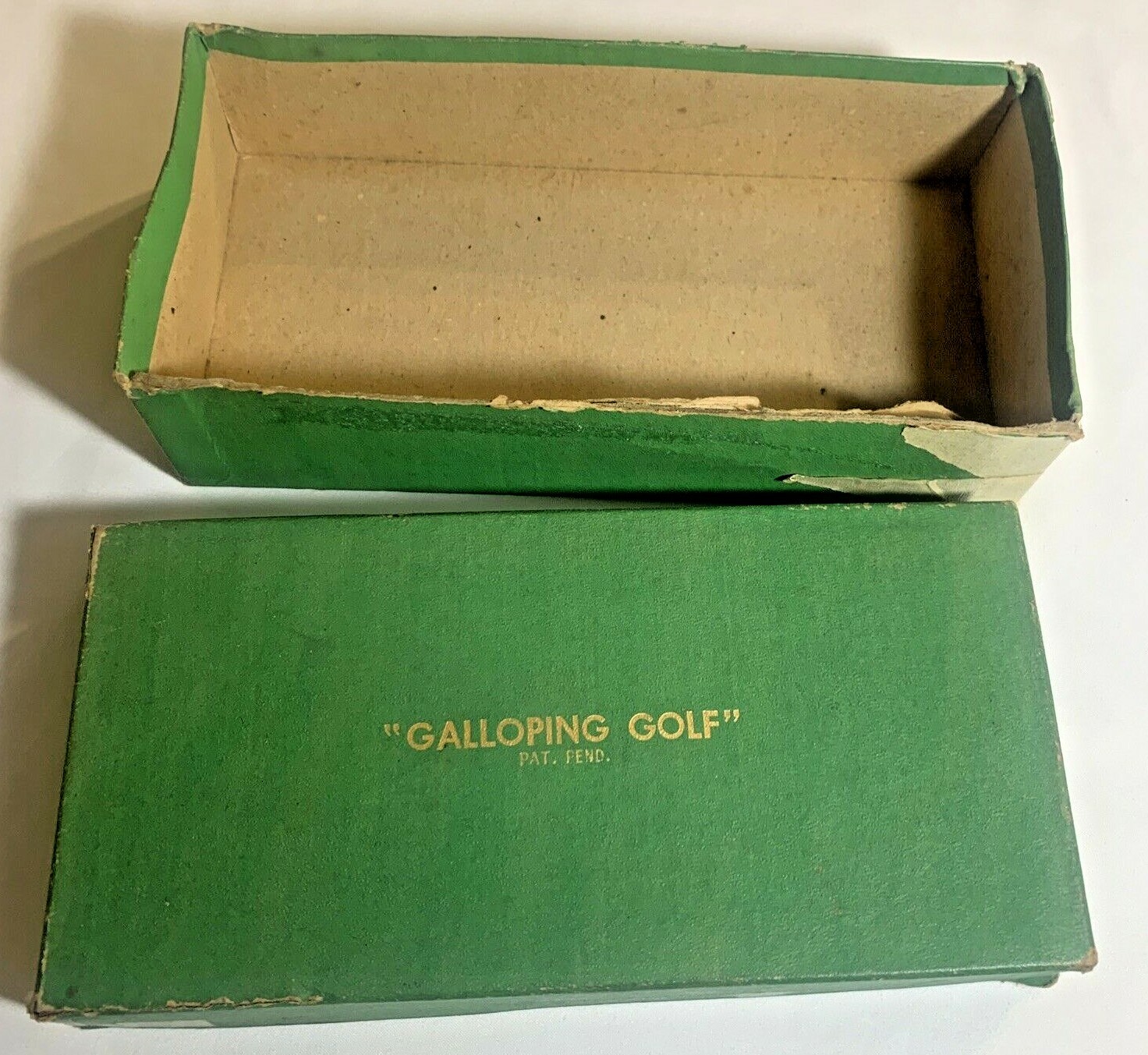 Vintage Galloping Golf Dice Game w/ Instruction 1940s 1950s Capex Co USA |  eBay