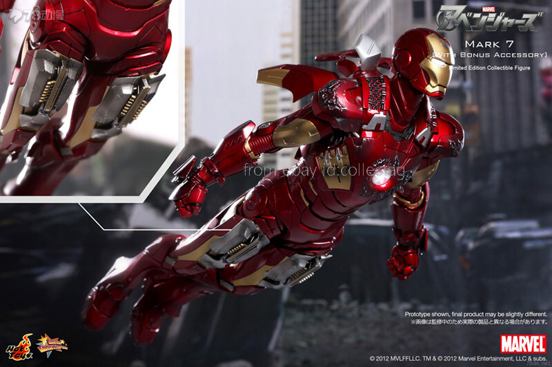Hot Toys Mms185 1/6 The Avengers Mark Vii Limited Edition