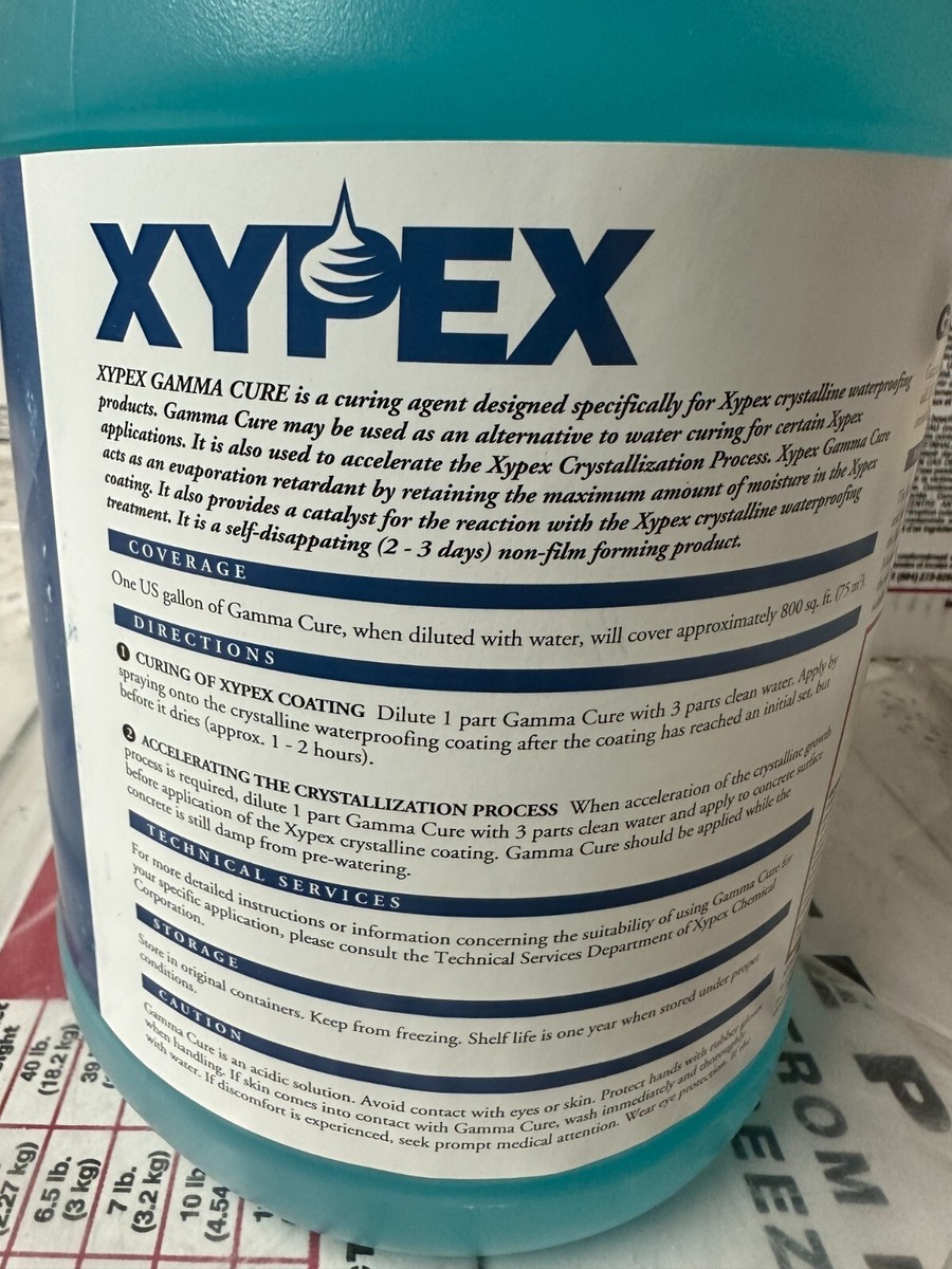 XYPEX - Gamma Cure - Cementitious Crystalline - Curing