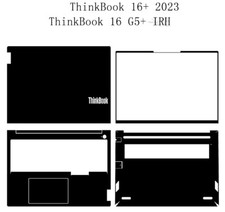 Carbon Vinyl Laptop Sticker Skin Decals Guard for Lenovo ThinkBook 16  G5 2023