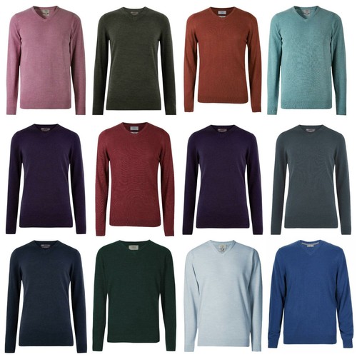 M\u0026S Marks and Spencer Mens Mens V Neck 