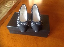 Chanel Lace Covered Flats Sz 36