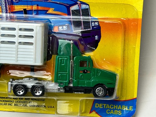 Road Champs Anteater HO Scale Diecast Kenworth Truck with Red's Dairy Trailer - Picture 5 of 10