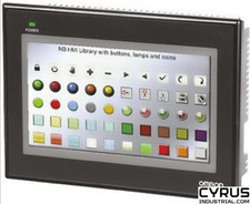 Omron NB7W-TW01B HMI Display 7" TFT Touch 800x480 Pixels24VDC USB Host Ethernet 