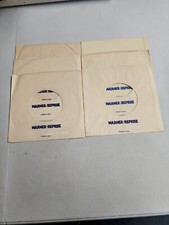 45 RPM 7" RECORD SLEEVES CO. SLEEVE 6 PACK SEE PHOTOS - Warner Reprise SLV61-1