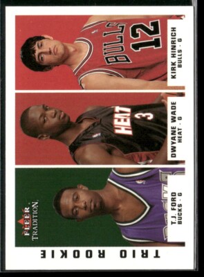 2003-04 Fleer Tradition #296 Hinrich Wade Ford RC Rookie 