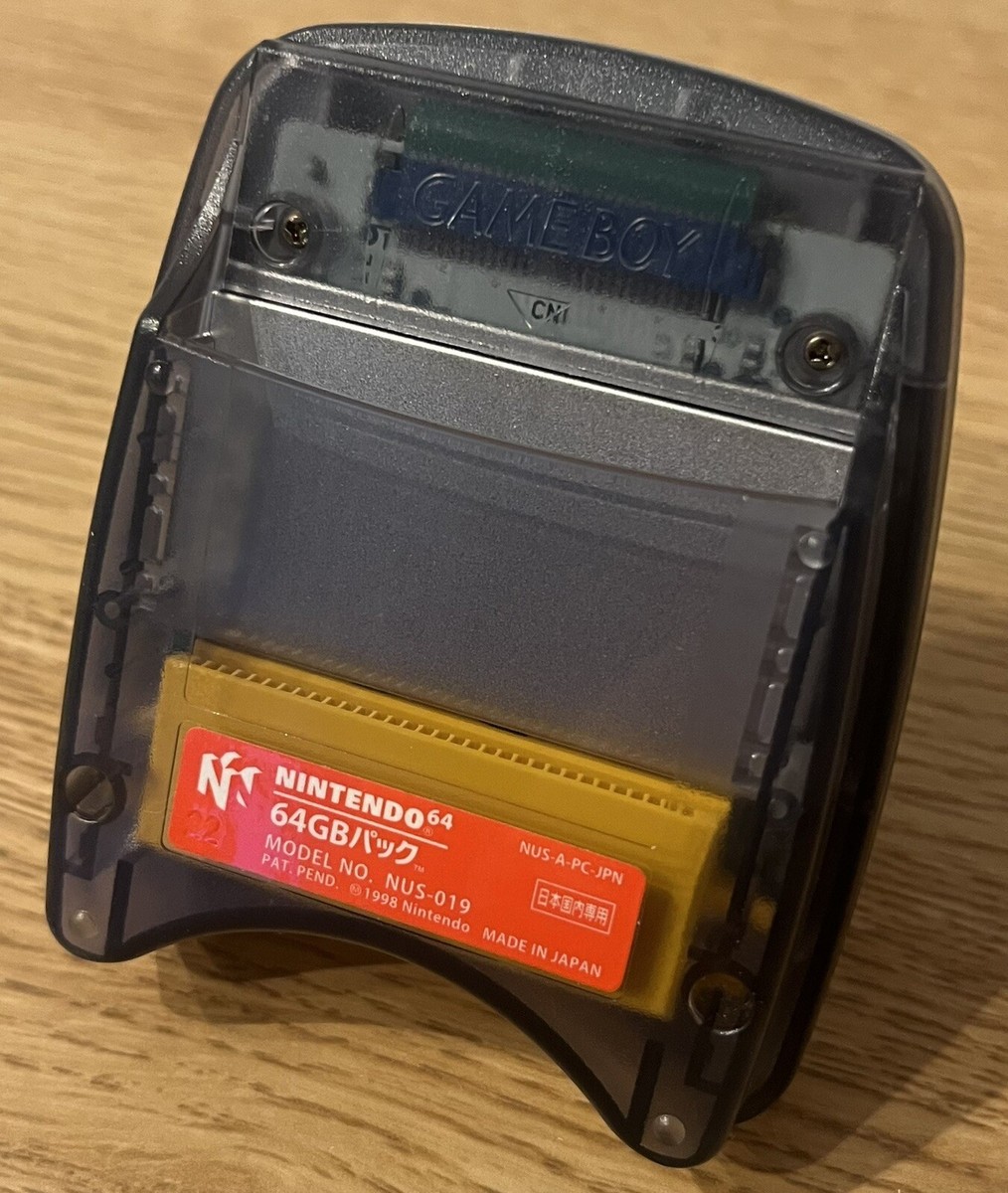 Nintendo 64 GB Transfer Pack Pak Gameboy N64 nintendo OEM Nintendo 64 GB Transfer Pack Pak Gameboy N64 nintendo OEM