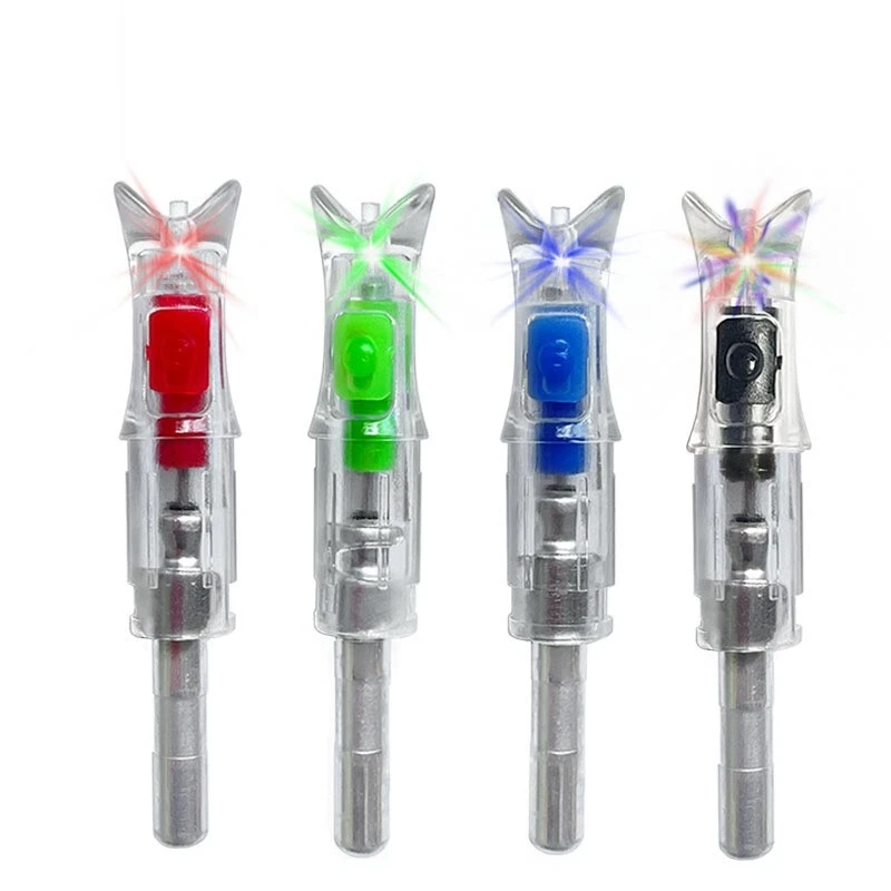 6PCS Lighted Nocks for Crossbow with .300/7.62mm Inside Diameter Arrow DIY - Image 2 of 4