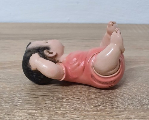 A.Lucchesi Sammelfigur Schlaffende Baby Porzellan Handbemalt Vintage - Bild 6 von 13