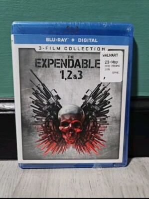 The expendables 1, 2, and 3 blu-ray sealed