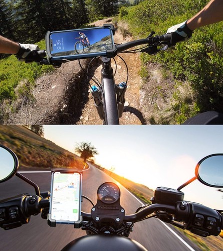 360°Fahrrad Handyhalterung Motorrad Handy Halterung für 4,0-7,0 Zoll Smartphones - Zdjęcie 9 z 9