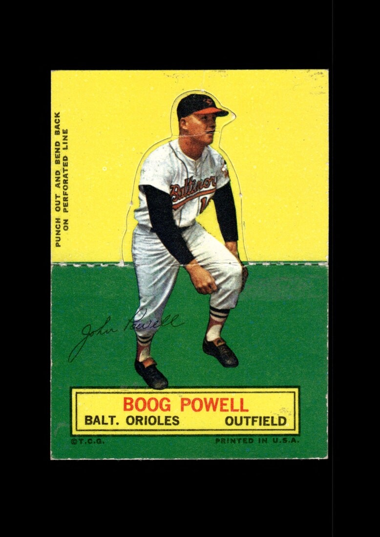 1964 Topps Stand Ups Set-Break # 59 Boog Powell LOW GRADE (filler) *GMCARDS*