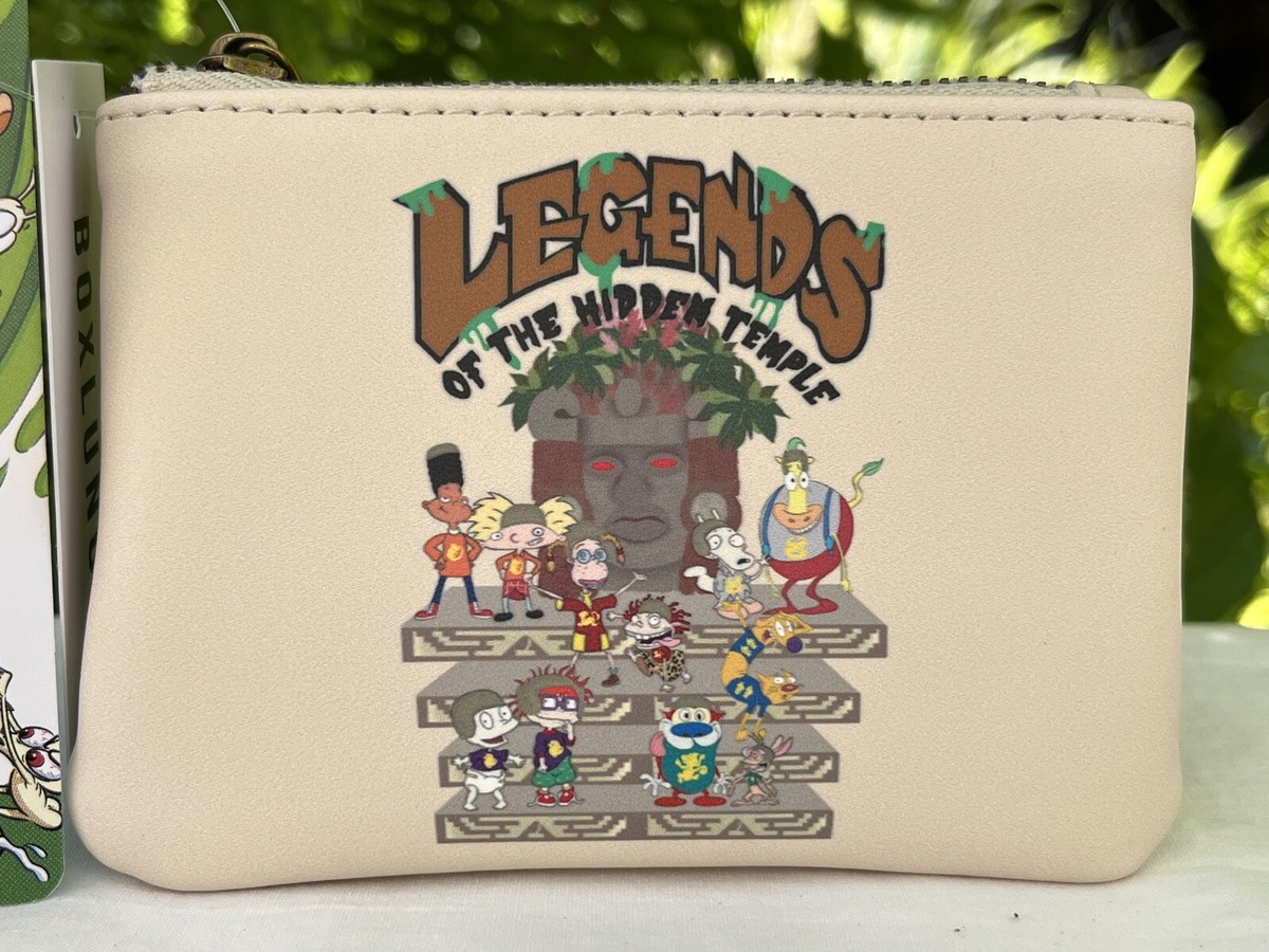 Nickelodeon Legends of the Hidden Temple Zip Close Coin Purse NWT