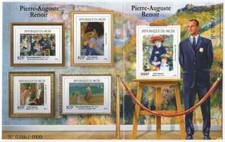 Renoir Auguste - French Painter/ Impressionist - stamps Timbres  MNH** SN.