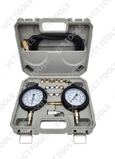 VCT Engine & Transmission Oil Pressure Test Kit with High and Low-Pressure Gauge