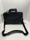 Dell Laptop Portfolio Messenger Tragetasche Leder schwarz Aktentasche nie benutzt